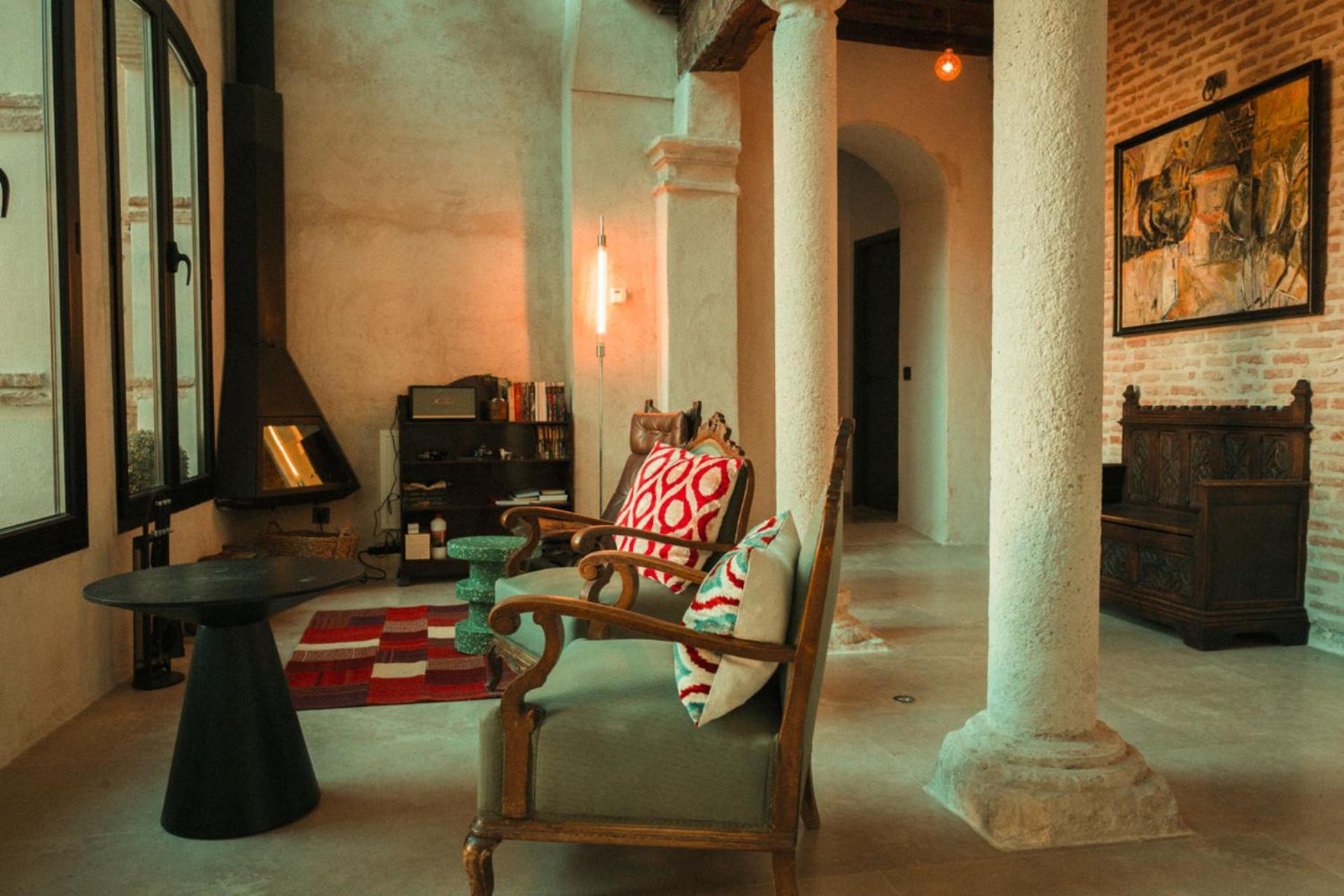 Casa De Los Mendoza - Casa Solariega En El Casco Historico Алькала-де-Энарес Экстерьер фото